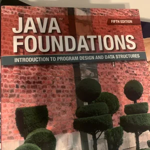 Java Foundations