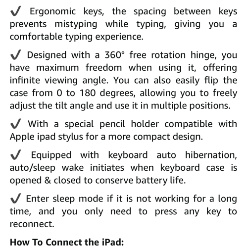 Ipad Case with Keyboard