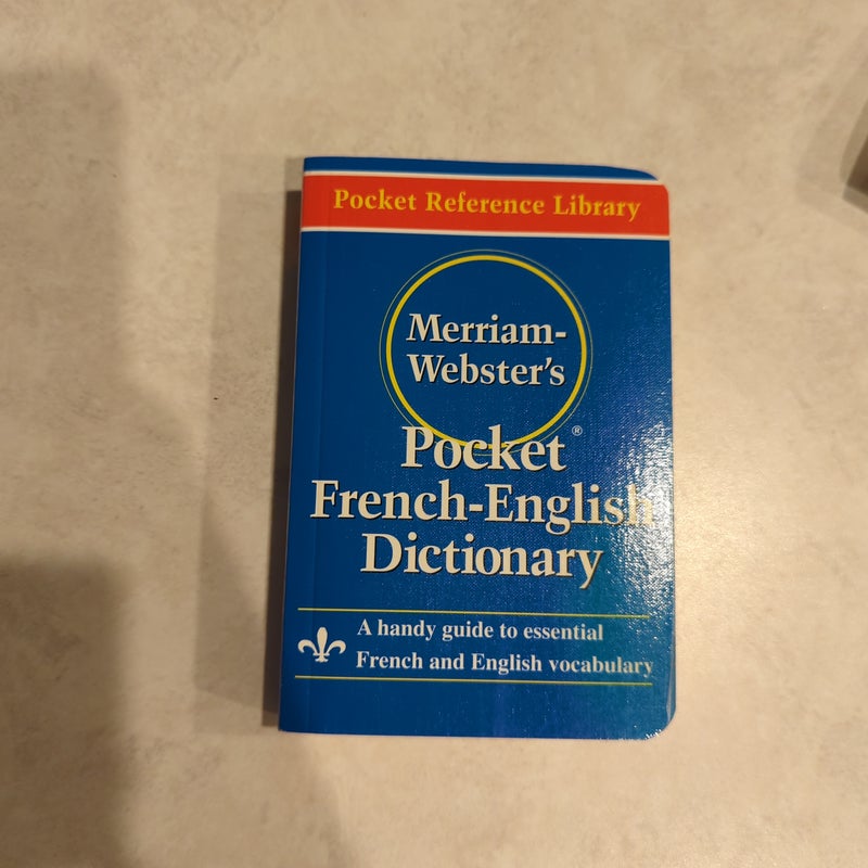 Merriam-Webster's Pocket French-English Dictionary