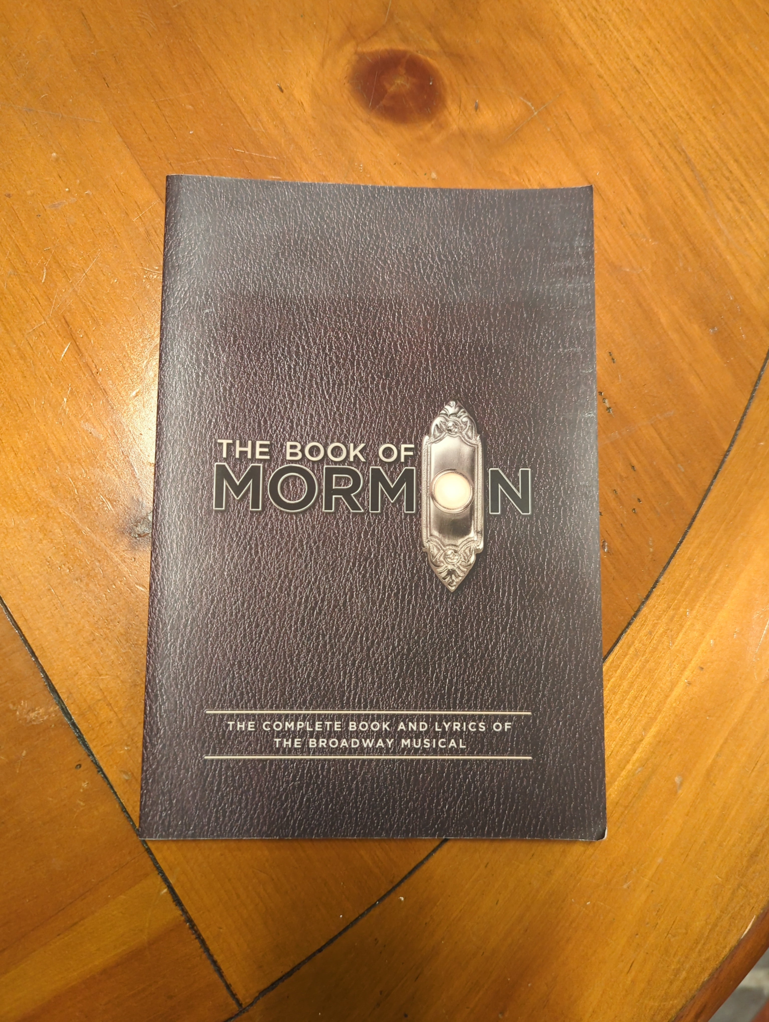 The Book of Mormon Script Book