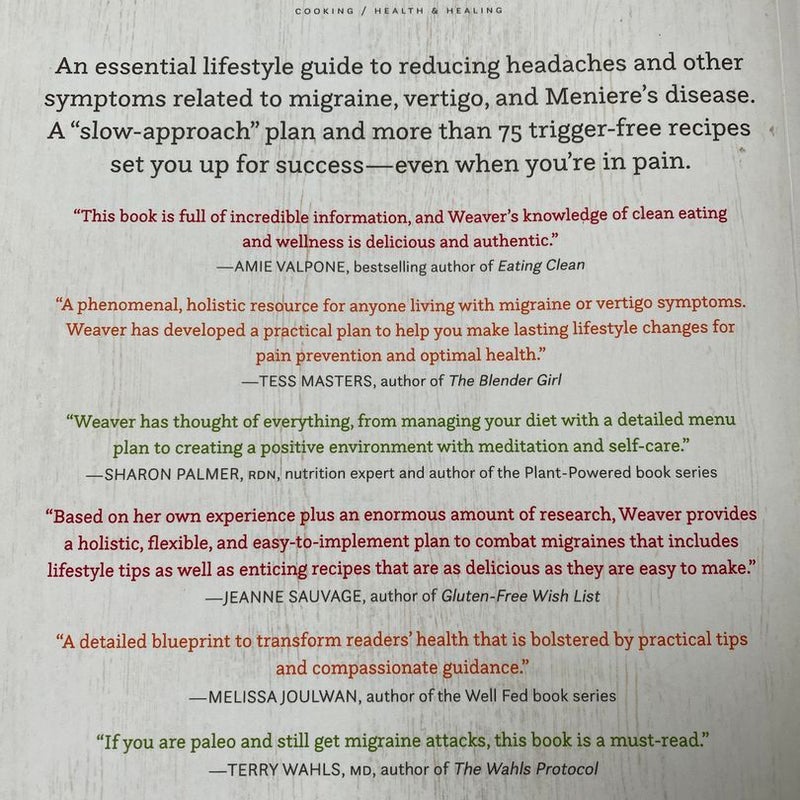 The Migraine Relief Plan by Stephanie Weaver, Paperback Pangobooks