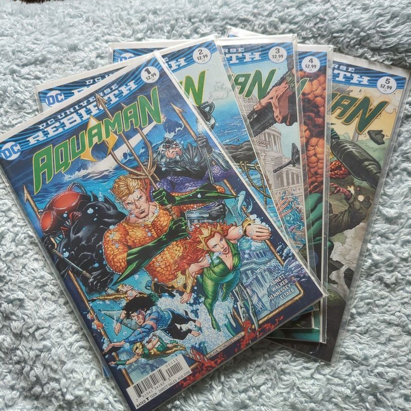 Aquaman Rebirth Vol 1-5