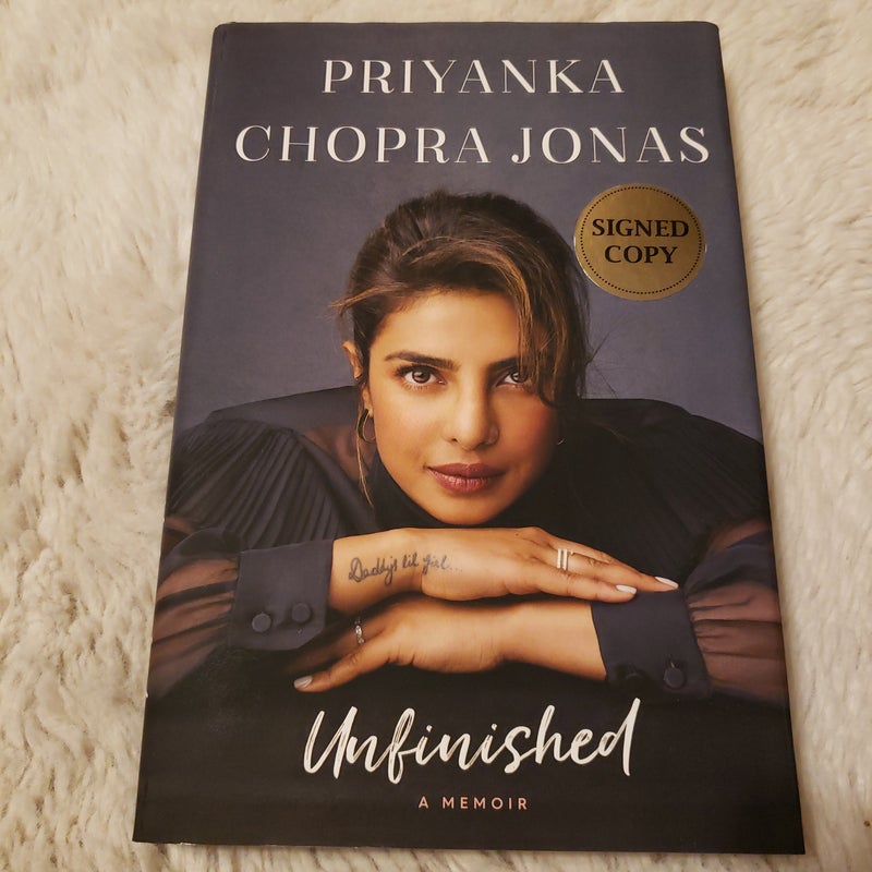 Unfinished: A Memoir, Signed Copy 