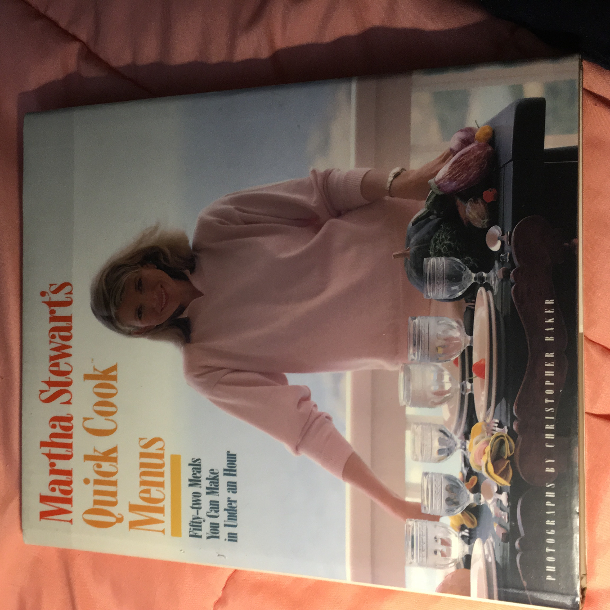 Martha Stewart's Quick Cook: 200 Easy & Elegant Recipes – Hardcover – Good Condition