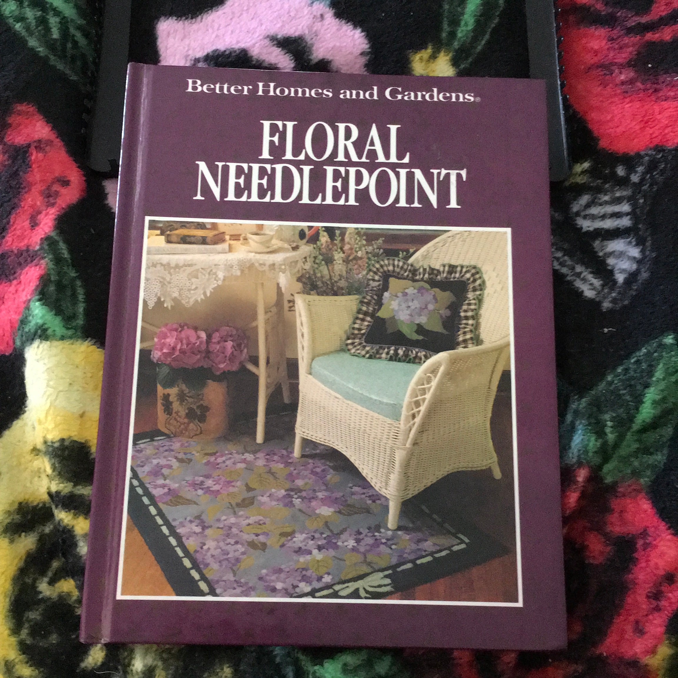 Floral Needlepoint