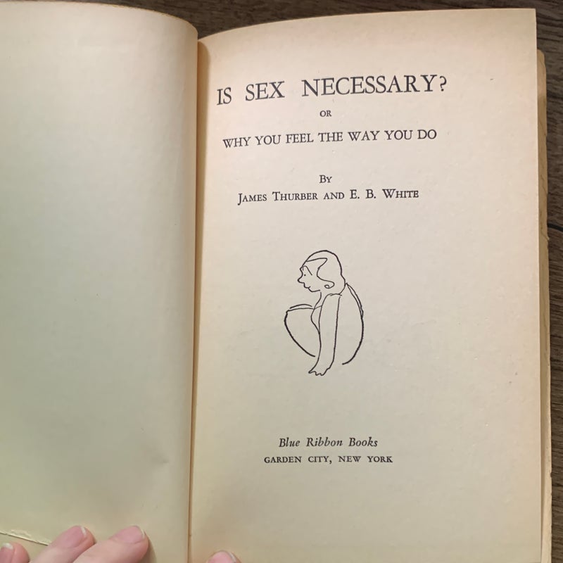 Is Sex Necessary?