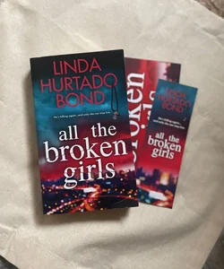 All the Broken Girls-included bookmark & postcard 
