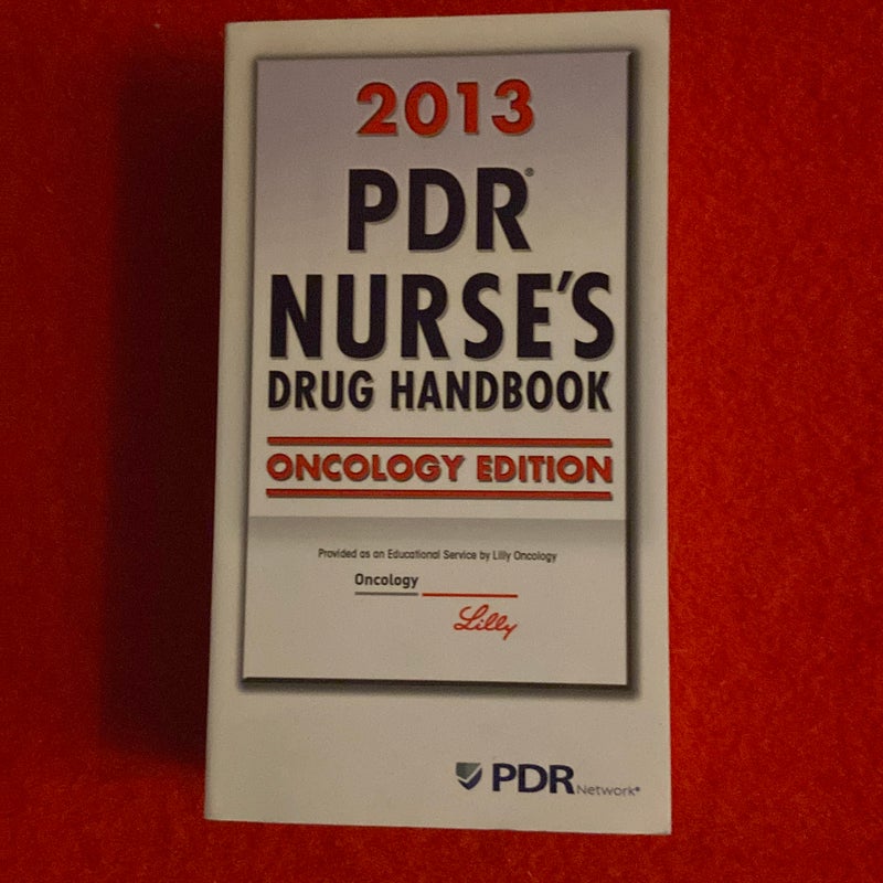 2013 PDR Nurses Drug Handbook