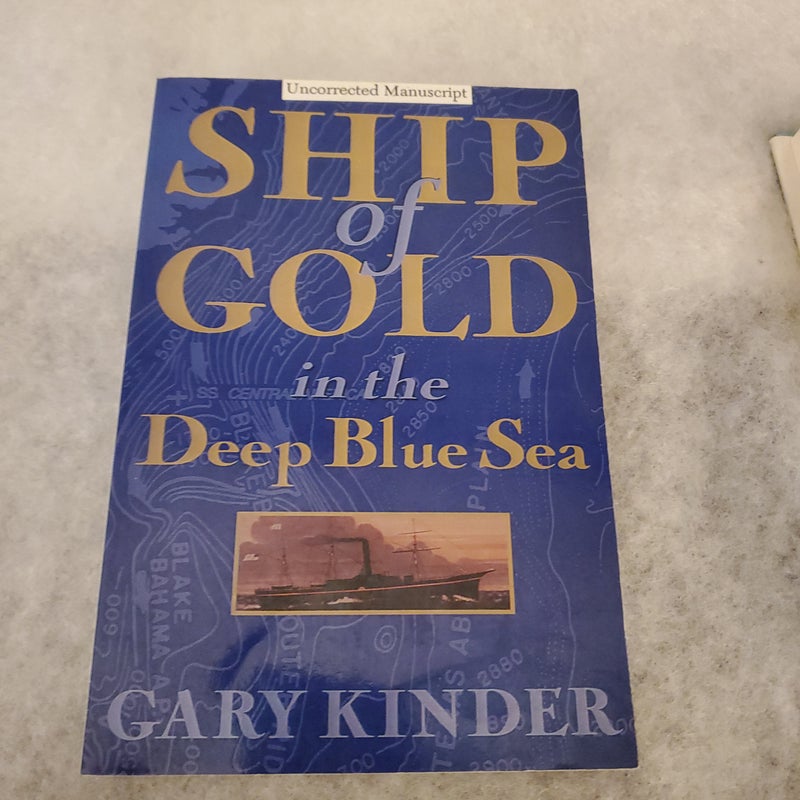 Ship of gold in the deep blue sea