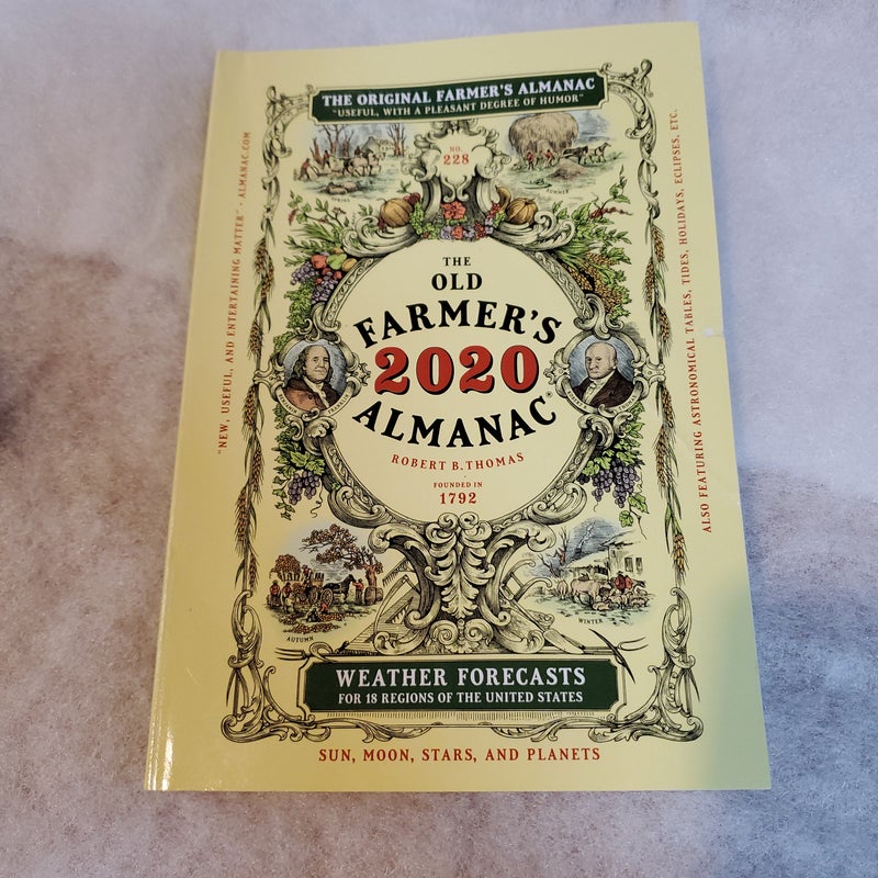 The Old Farmer's Almanac 2020, Trade Edition