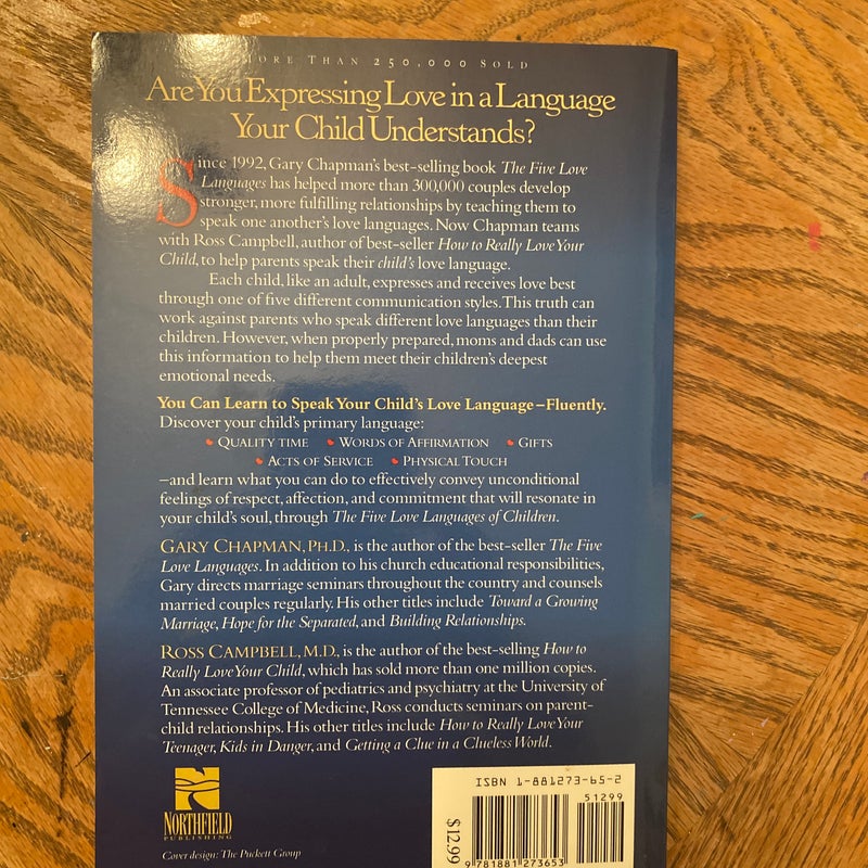 The Five Love Languages of Children