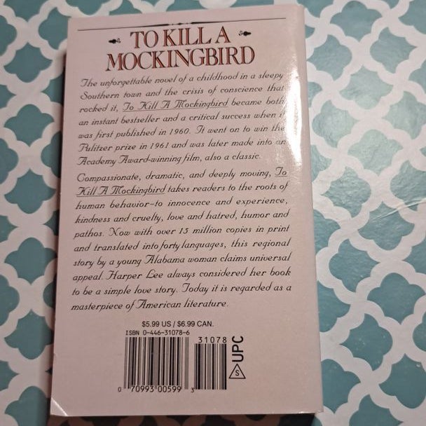 To Kill a Mockingbird