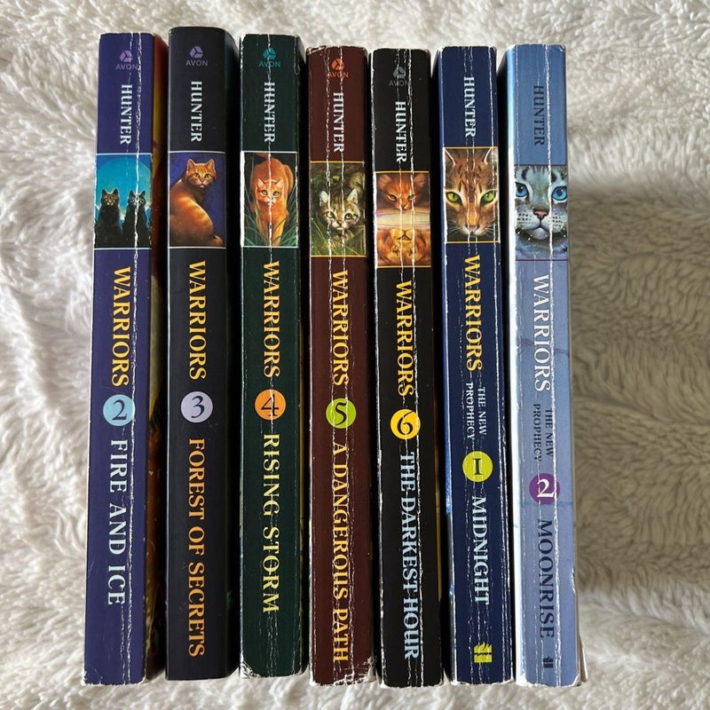Warriors Series: Original Arc 2-6 & The New Prophecy 1-2