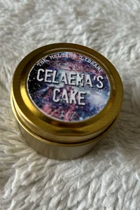 Owlcrate Throne of Glass Celaena’s Cake Candle