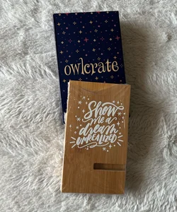 Owlcrate The Star-Touched Queen Wooden Phone Stand
