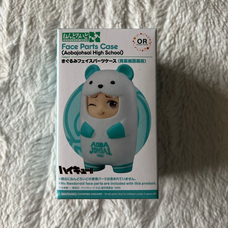 Haikyu!! Aobajohsai Nendoroid More Face Parts Case 