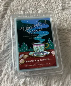 The Enamel Library 2022 Advent Calendar Alice in Wonderland Wonderland Cookies Wax Melt