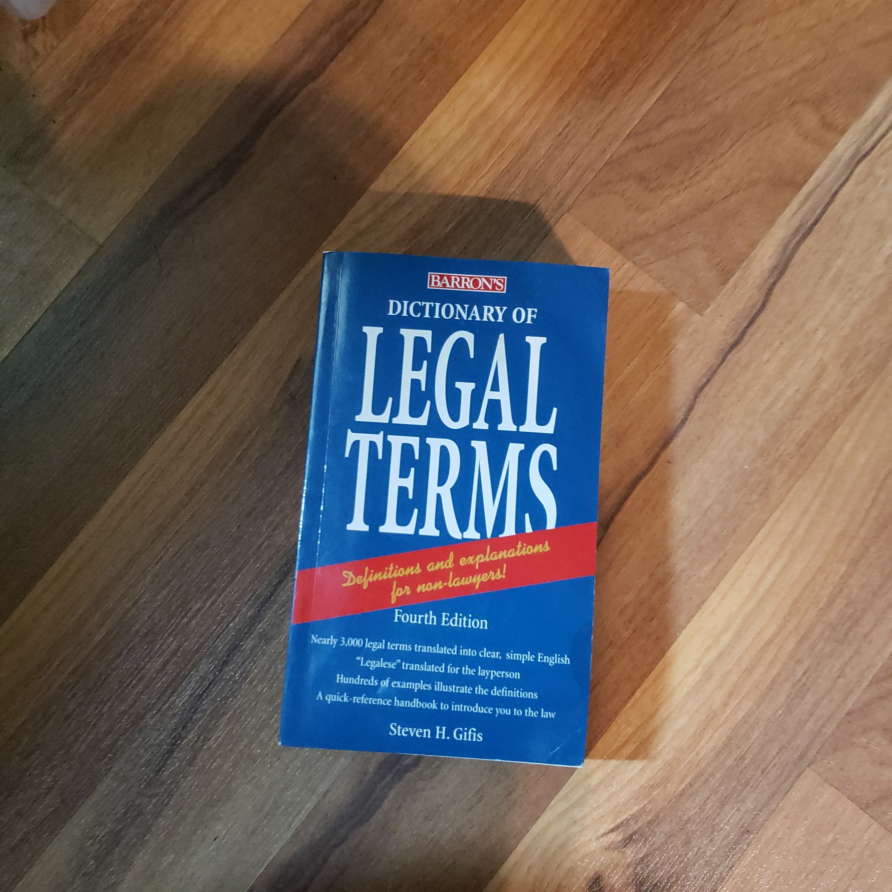 Dictionary of Legal Terms