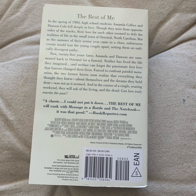 The Best of Me (Movie Tie-In)