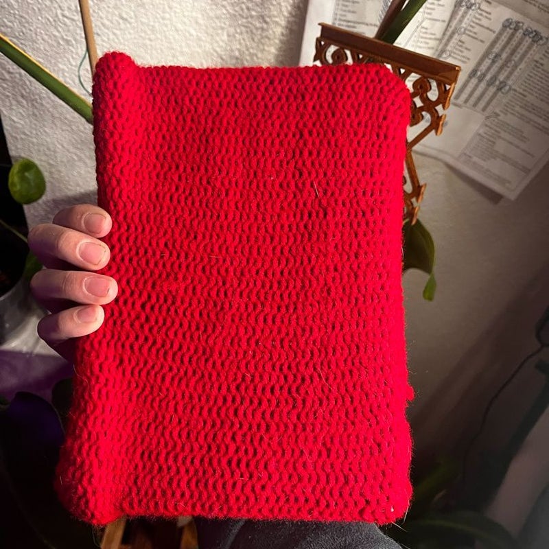 Crochet book sleeves 