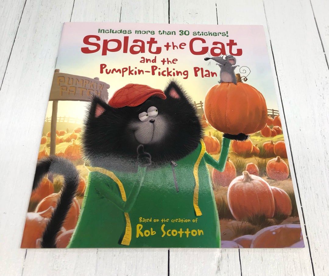 Splat the Cat and the Pumpkin-Picking Plan