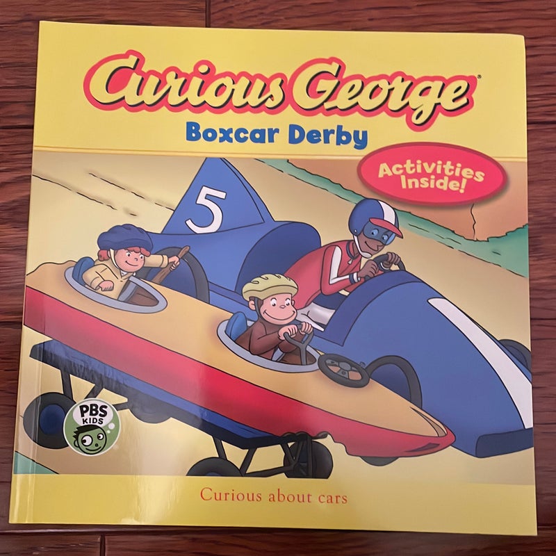Curious George Boxcar Derby (cgtv 8x8)