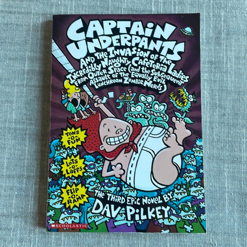 Captain Underpants and the Invasion of the Incredibly Naughty