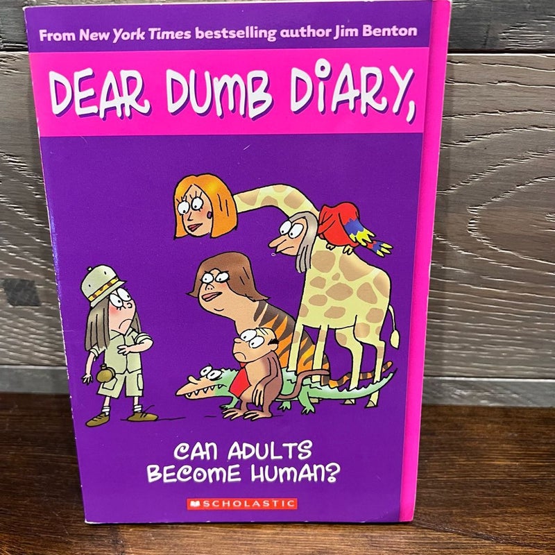 Lot of 4 Dear Dumb Diary Jim Benton Children's Chapter Book 2, 5 & 7 PB YA