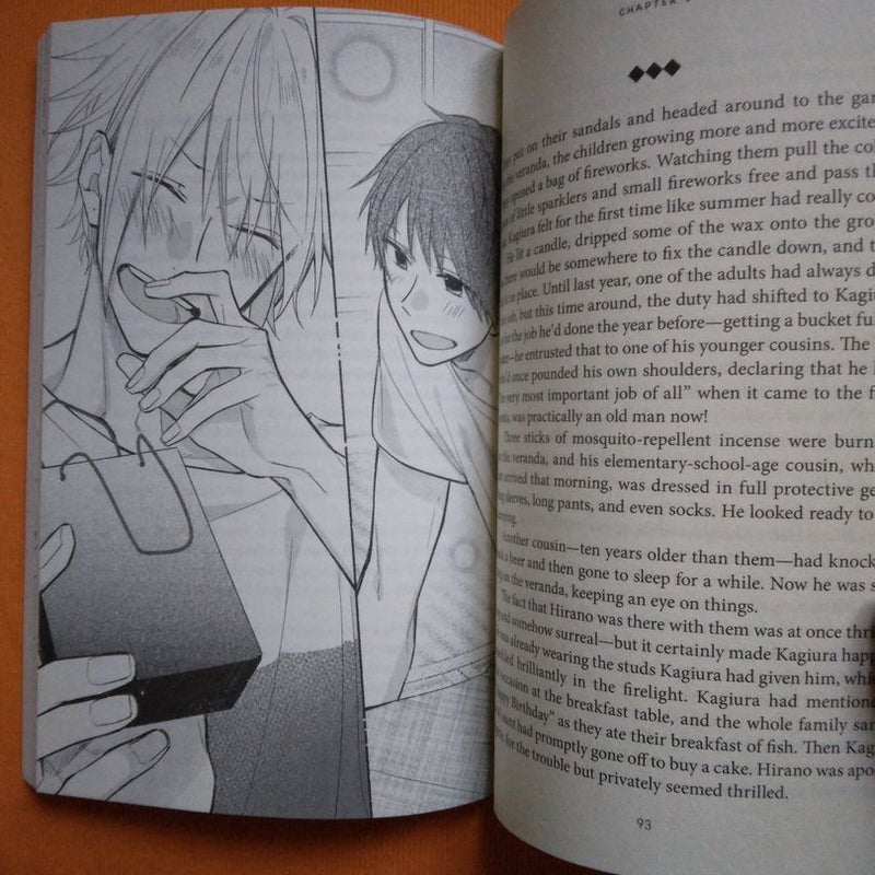 Hirano and Kagiura (Light Novel)