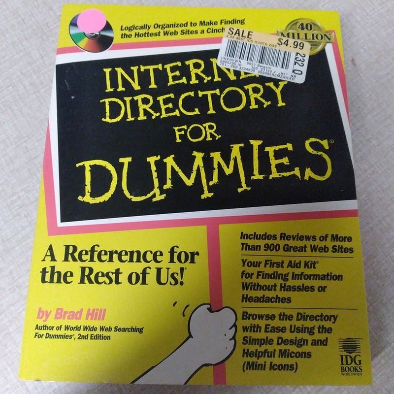 Internet Directory for Dummies