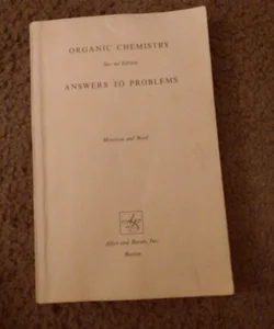 Organic chemistry answers to problemd