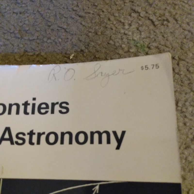 Frontiers in Astronomy 