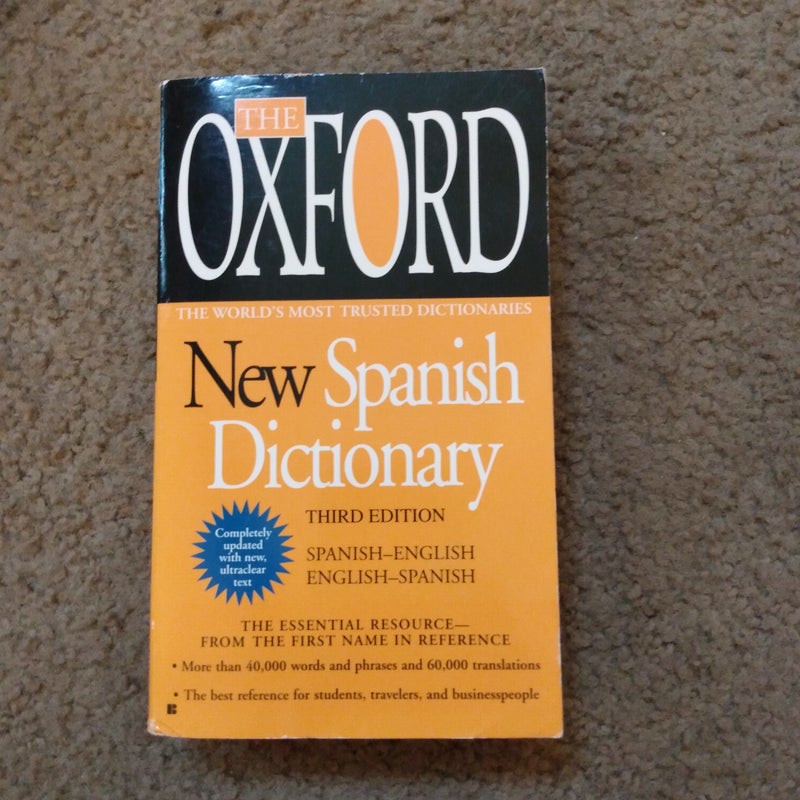 The Oxford New Spanish Dictionary