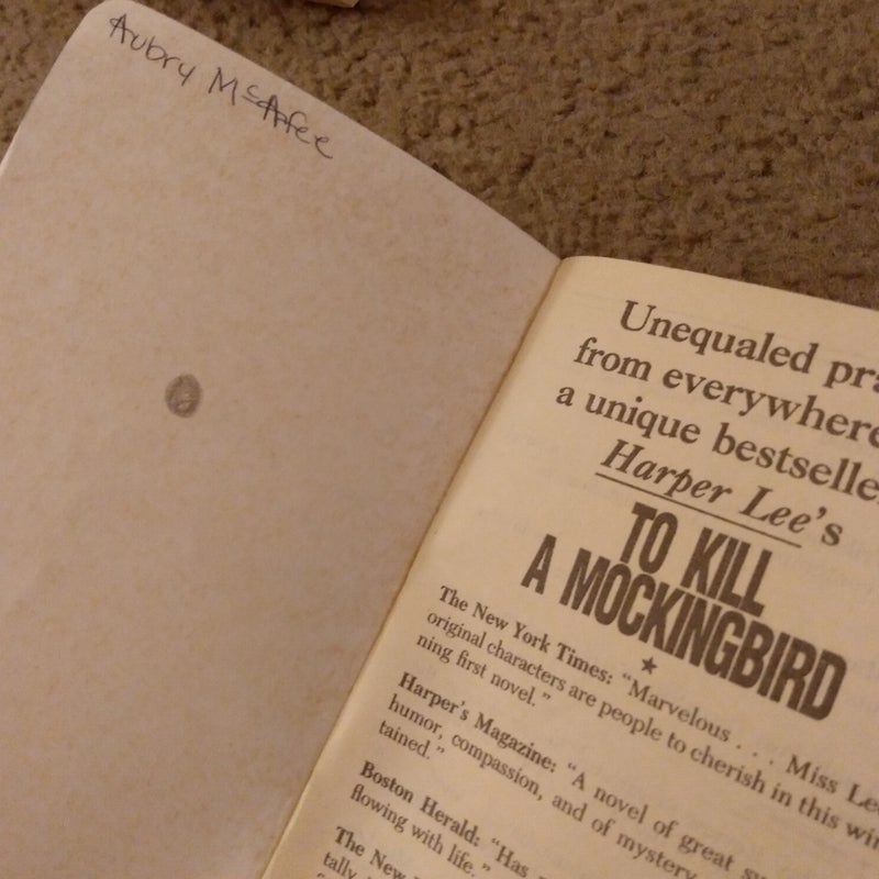 To Kill a Mockingbird