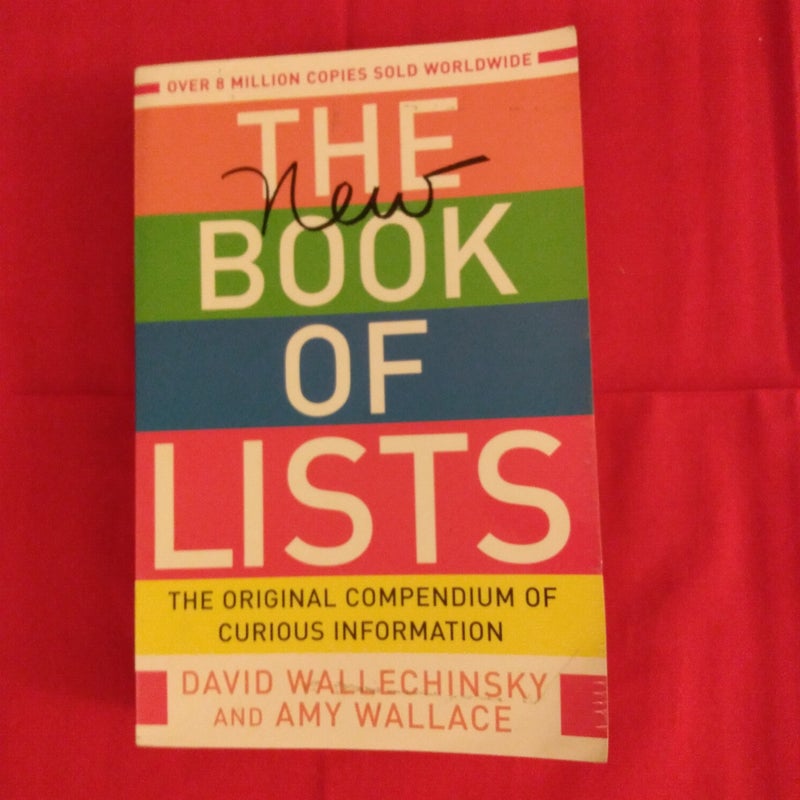 The New Book of Lists