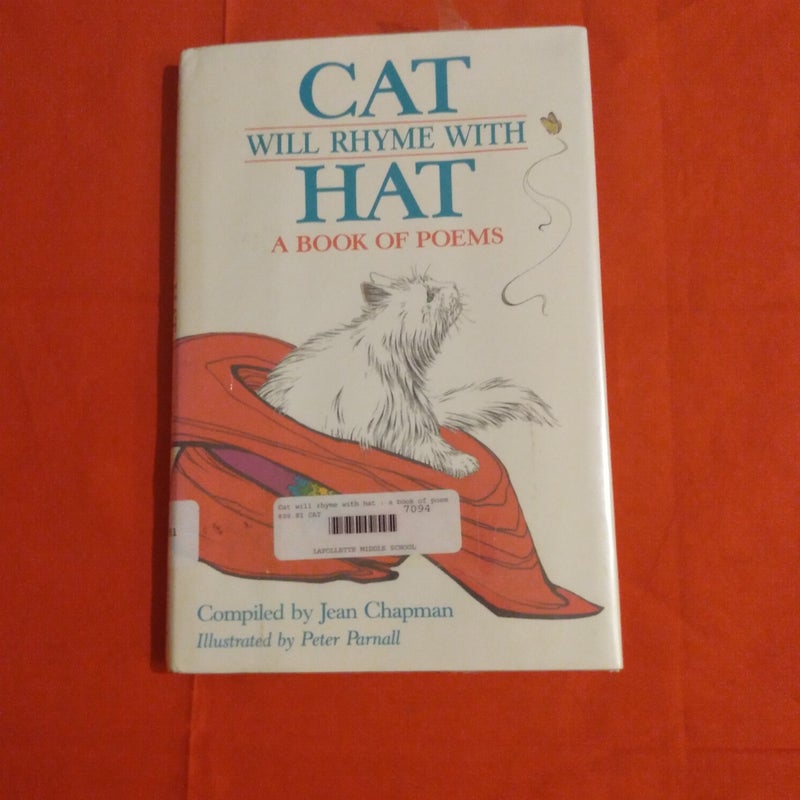 Cat Will Rhyme with Hat