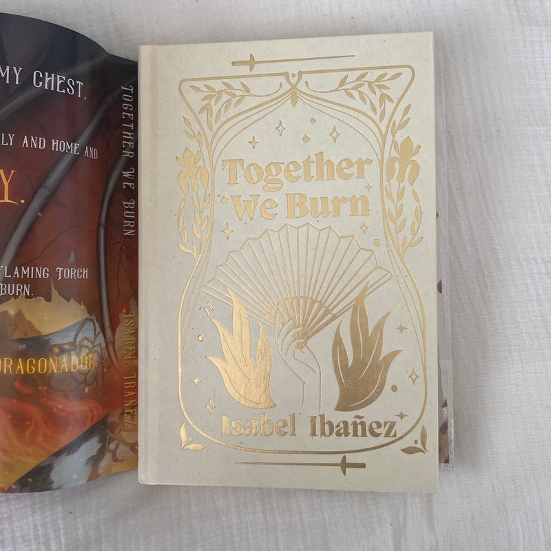 Together we burn bookish box exclusive 