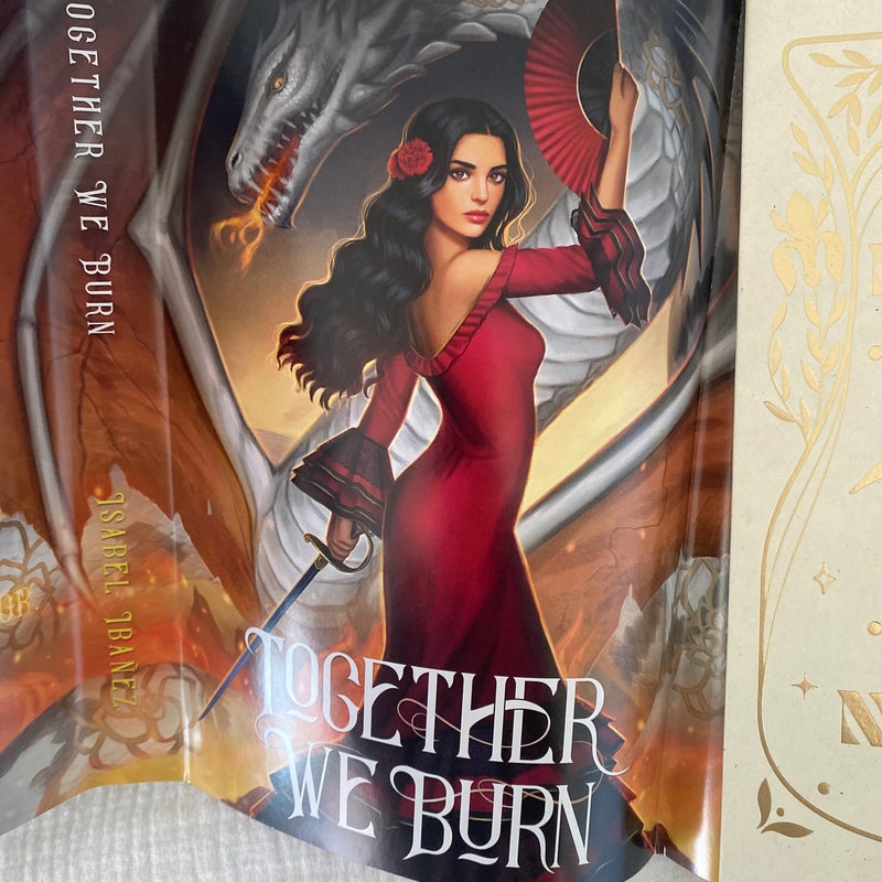 Together we burn bookish box exclusive 