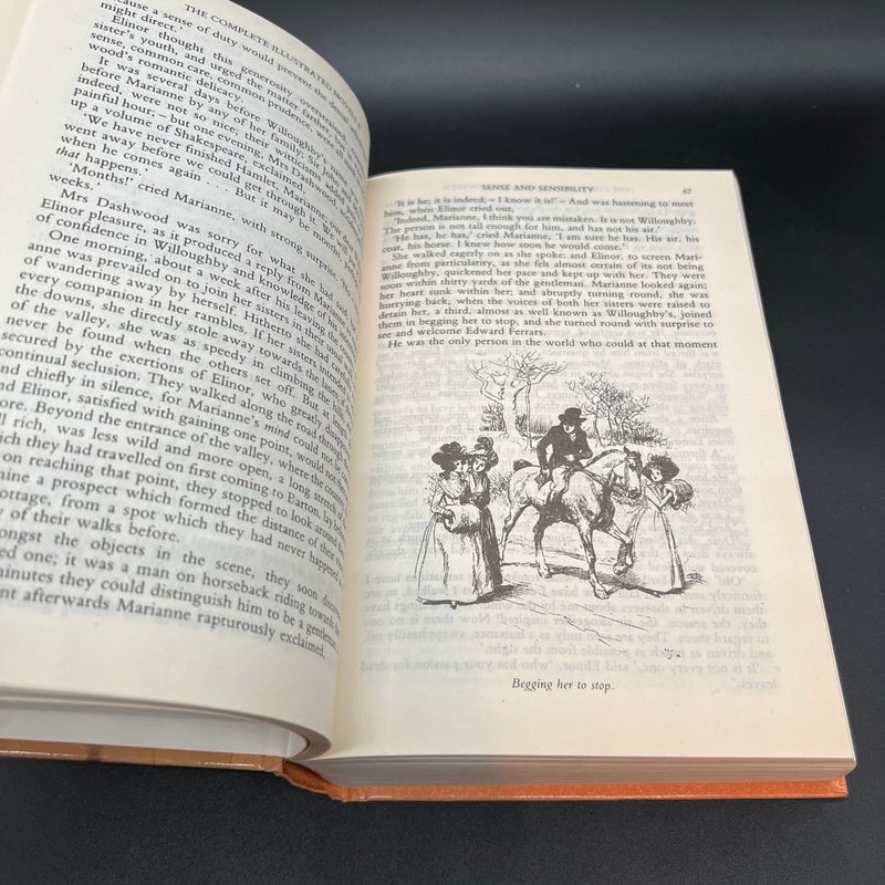 The Illustrated Works of Jane Austen: Sense and Sensibility - Emma - Northanger Abbey
