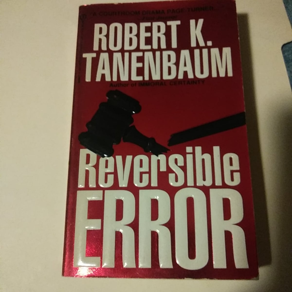 Reversible Error by Robert Tanenbaum