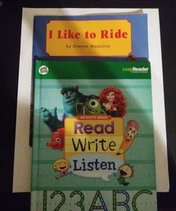 I Like to Ride / Read. Write. Listen
