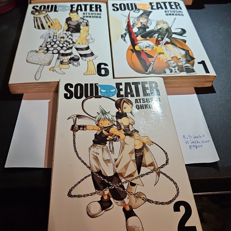 Soul Eater 2 & 6 (#1 for free) 