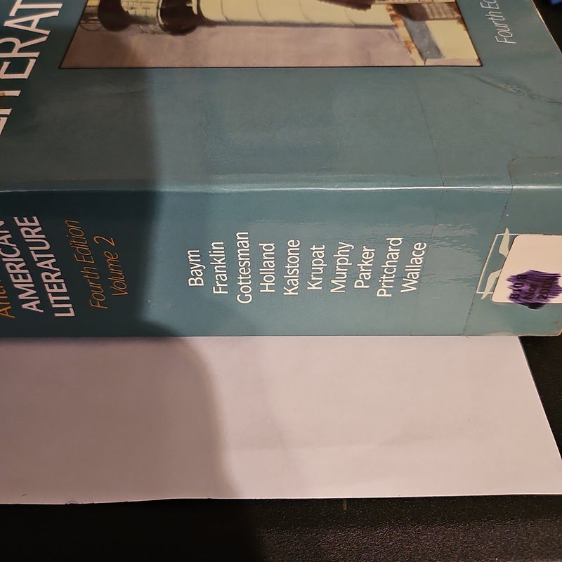 The Norton Anthology of American Literature