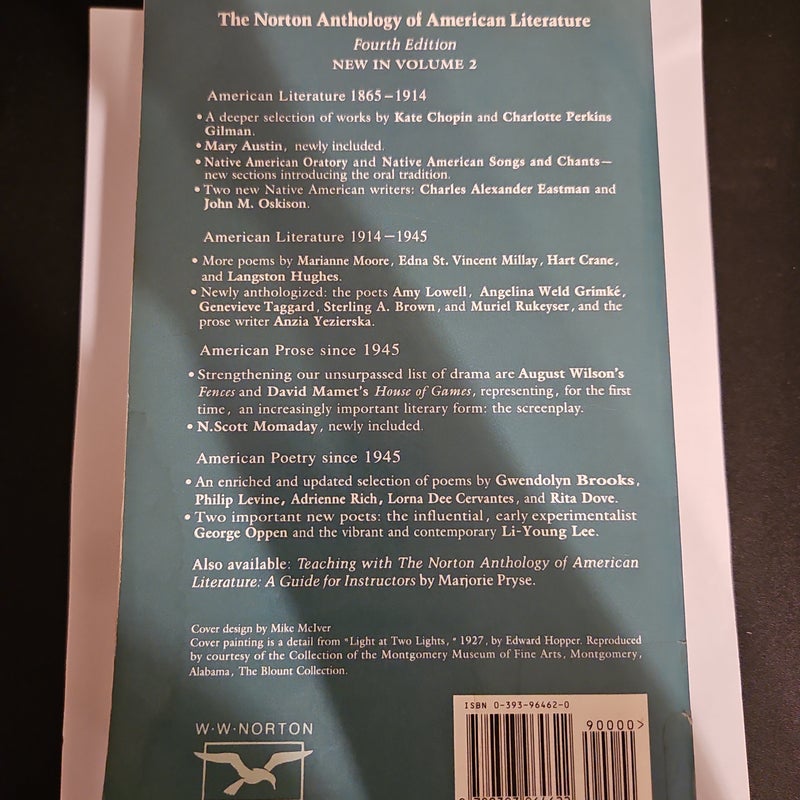 The Norton Anthology of American Literature