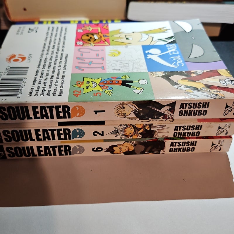Soul Eater 2 & 6 (#1 for free) 