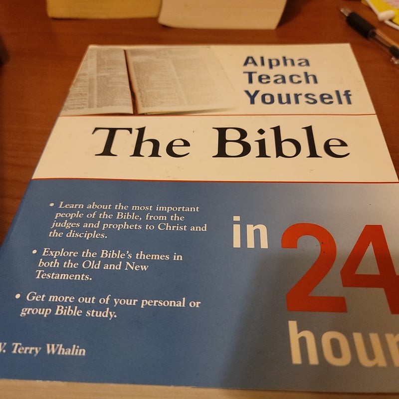 Alpha Teach Yourself the Bible in 24 Hours
