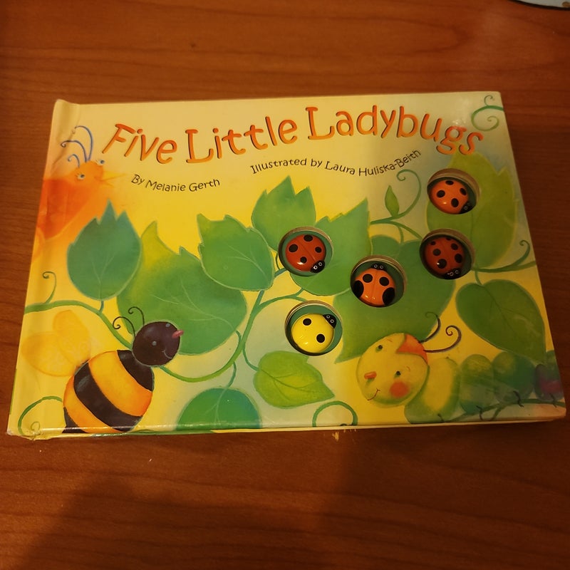 Five Little Ladybugs by Melanie Gerth, Hardcover | Pangobooks