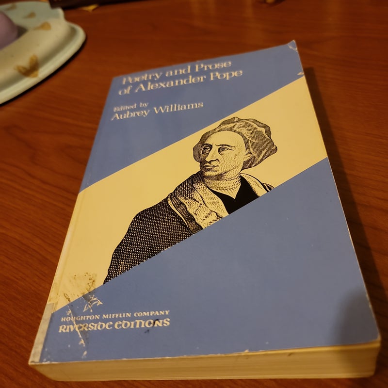 Poetry and Prose of Alexander Pope