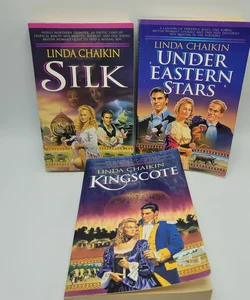 Linda Chaikin Heart of India Series 3 Books Silk Under Eastern Stars Kingscote