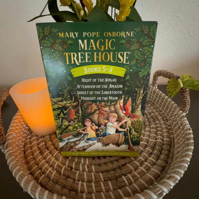 Magic Tree House Books 5-8 Boxed Set